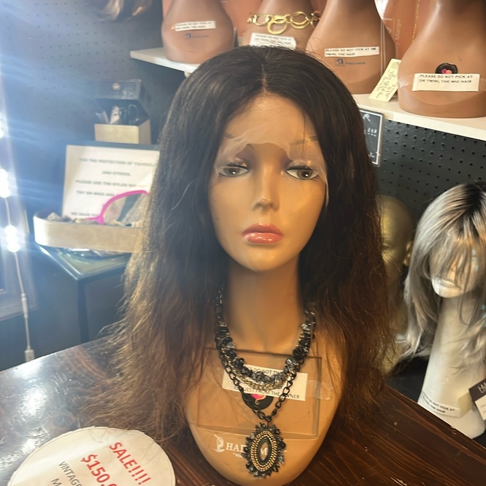 Human Front Lace wig